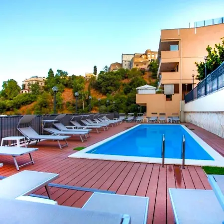 Mediterranean Pool & Parking